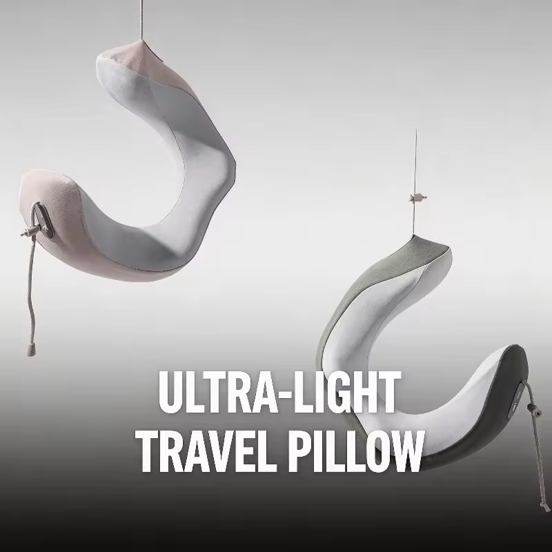 Slow Rebound Travel Pillow U-shaped Headrest Neck Support Pillow Nap Pillow Travel Airplane Pillow For Office travel Airplane