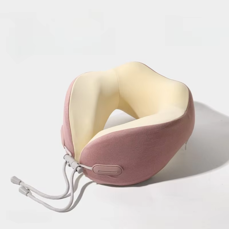 Travel Neck Pillow Memory Foam Travel Pillow for Flight Headrest Sleep Portable Plane Accessories