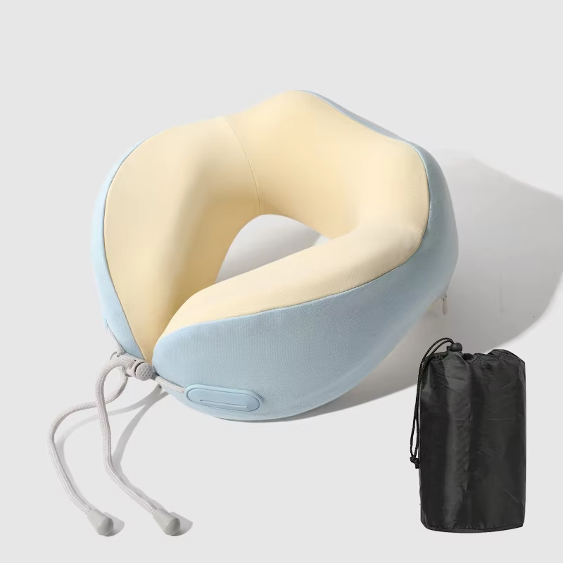 Travel Neck Pillow Memory Foam Travel Pillow for Flight Headrest Sleep Portable Plane Accessories