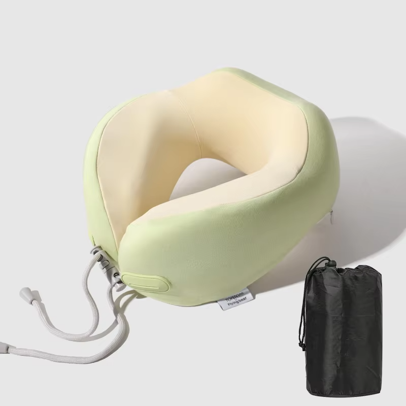 Travel Neck Pillow Memory Foam Travel Pillow for Flight Headrest Sleep Portable Plane Accessories