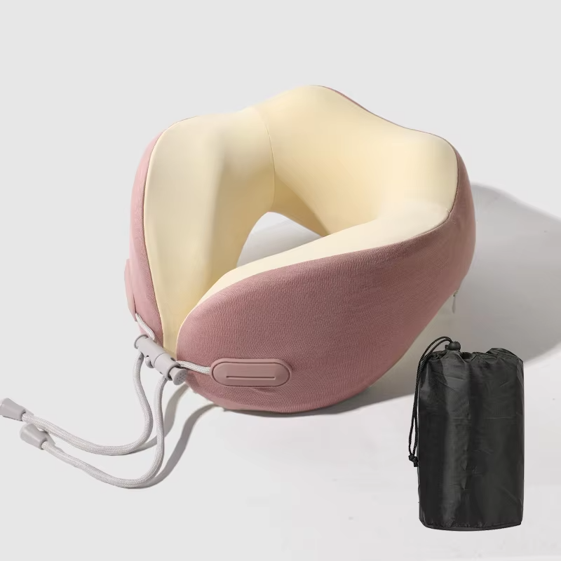 Travel Neck Pillow Memory Foam Travel Pillow for Flight Headrest Sleep Portable Plane Accessories