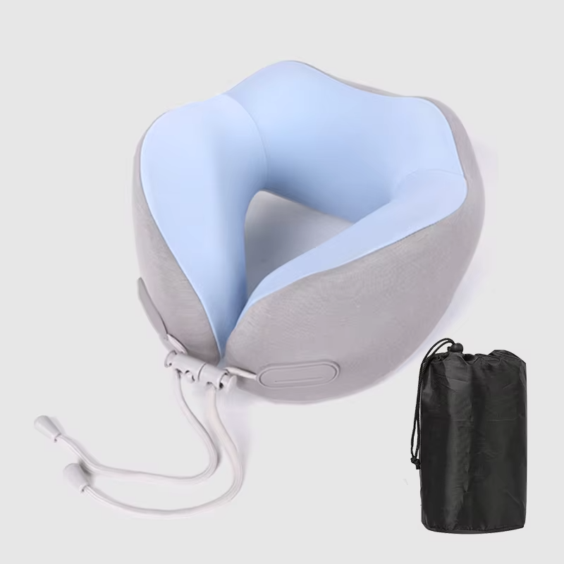 Travel Neck Pillow Memory Foam Travel Pillow for Flight Headrest Sleep Portable Plane Accessories