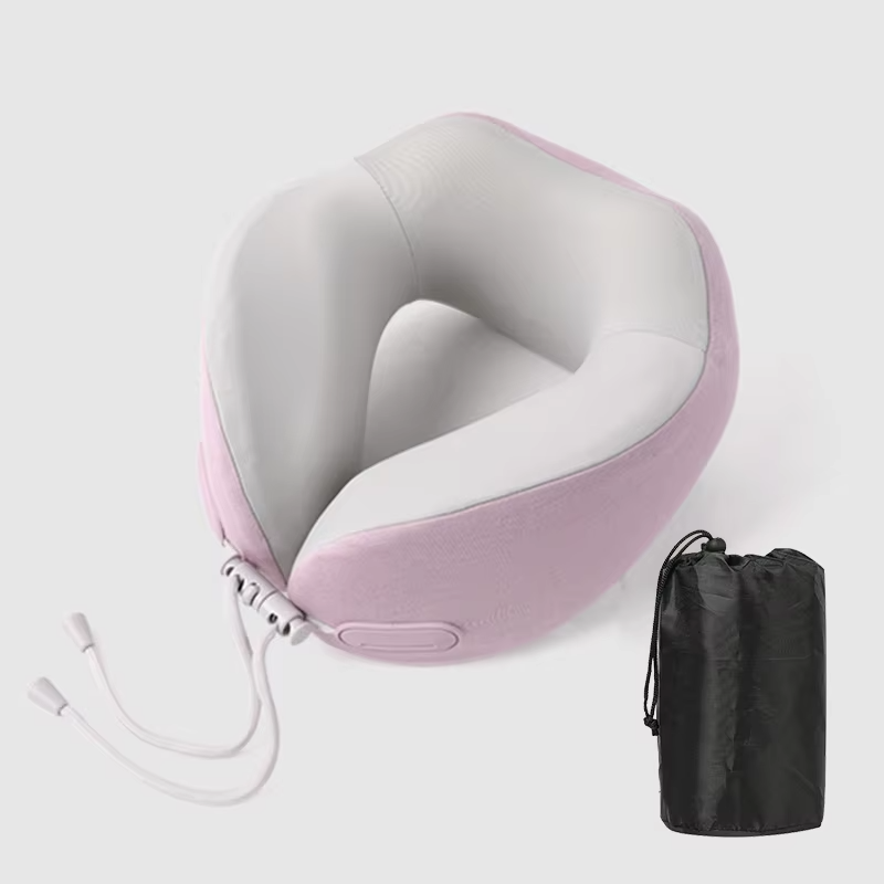 Travel Neck Pillow Memory Foam Travel Pillow for Flight Headrest Sleep Portable Plane Accessories