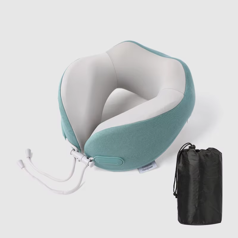 Travel Neck Pillow Memory Foam Travel Pillow for Flight Headrest Sleep Portable Plane Accessories