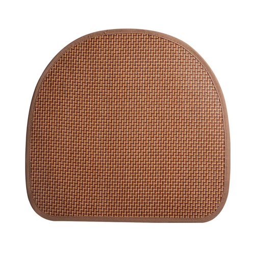 Cool Rattan Woven Chair Cushion Summer Breathable Non-Slip Ice Mat Seat Pad Comfortable Cooling Cushion For Dining & Office